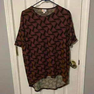 LulaRoe Long Shirt with longer in the Back NWT size XXS